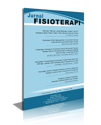 Fisioterapi Jurnal Ilmiah Fisioterapi